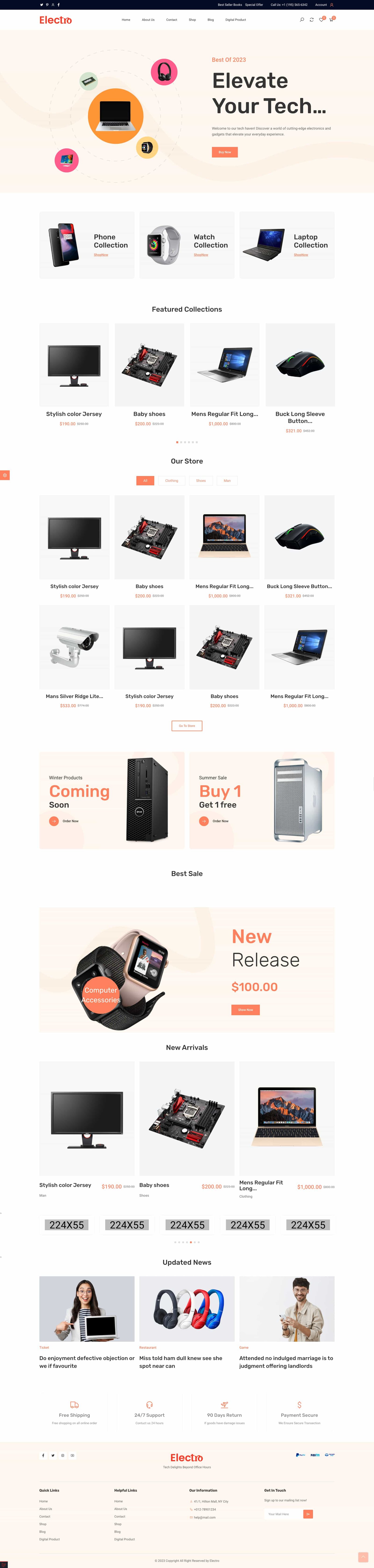 Electronics Template